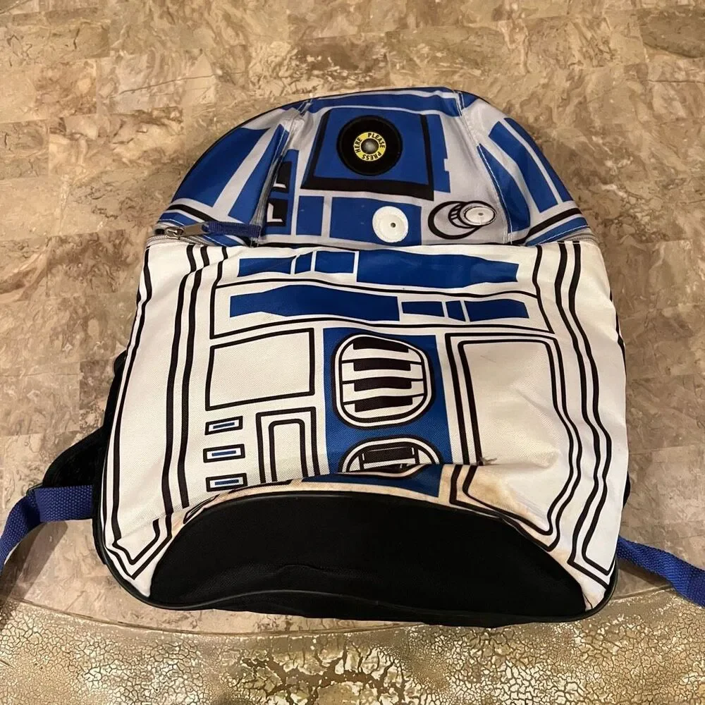 Star Wars R2-D2 backpack Disney zip up school bag